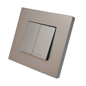 کلید دو پل مکانیکال pvc