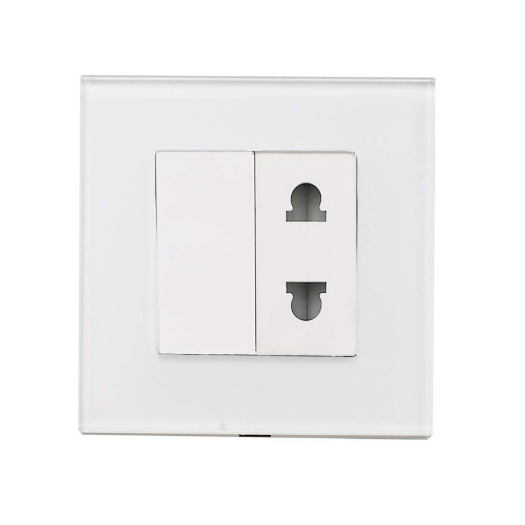 پریز برق 1/2 + کلید برق 1/2