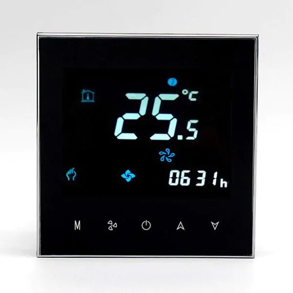 ترموستات هوشمند فن کوئل lcd